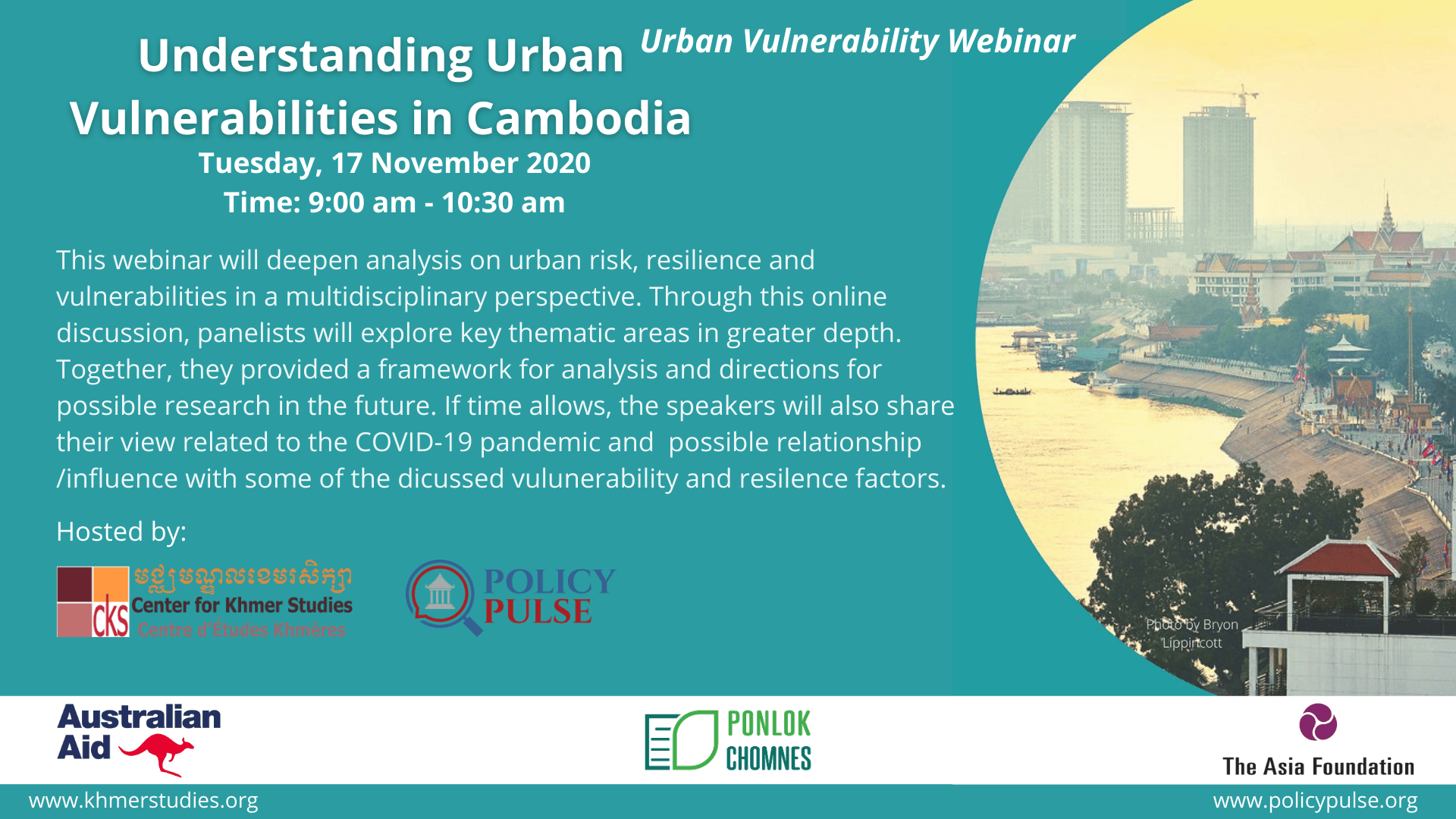 Understanding Urban Vulnerabilities in Cambodia CKS Center for